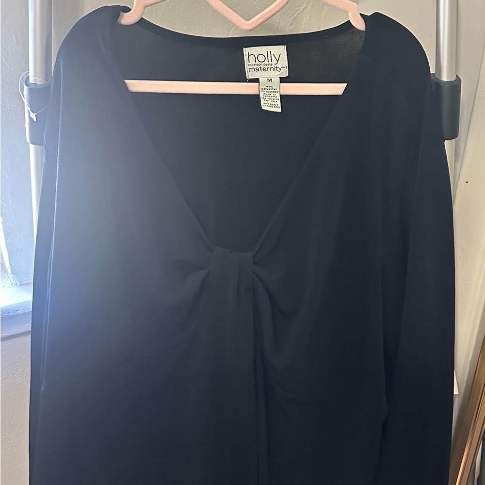 Black Long Sleeve Top